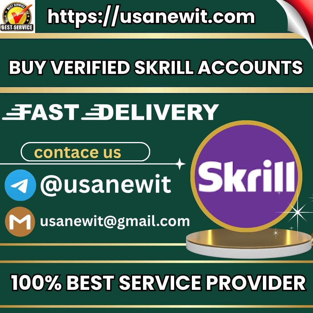 Buy Verified Skrill Accounts