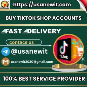 Buy Tiktok Shop Accounts