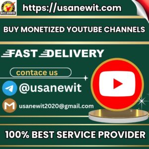 Buy Monetized YouTube Channels