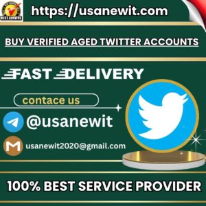 Buy Verified Aged Twitter Accounts
